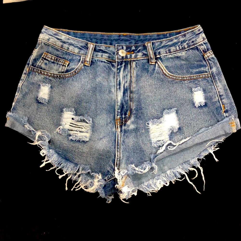 SHEIN denim shorts
